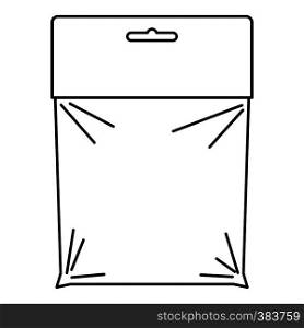 Package icon. Outline illustration of package vector icon for web. Package icon, outline style