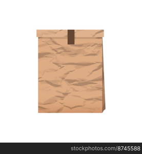 Package paper with shadow on white background. Package paper with shadow on a white background