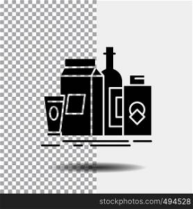 packaging, Branding, marketing, product, bottle Glyph Icon on Transparent Background. Black Icon. Vector EPS10 Abstract Template background