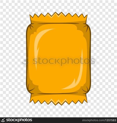 Packaging for chocolate icon in cartoon style isolated on background for any web design . Packaging for chocolate icon, cartoon style