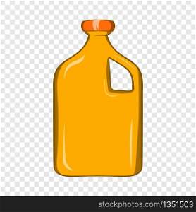 Packaging for engine oil icon in cartoon style isolated on background for any web design . Packaging for engine oil icon, cartoon style