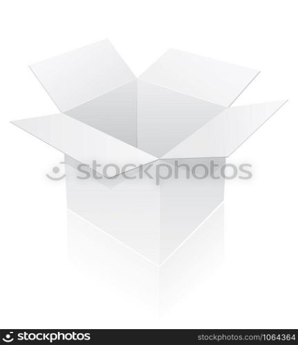 packing box vector illustration isolated on white background