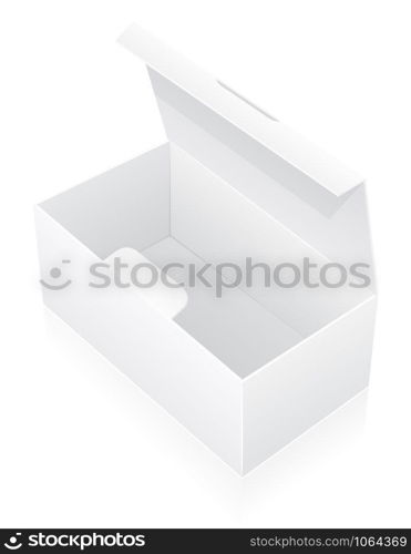 packing box vector illustration isolated on white background