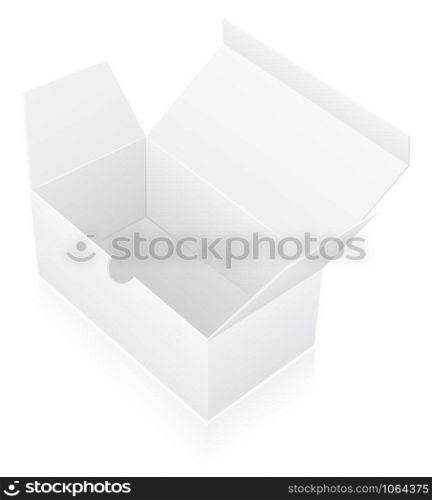 packing box vector illustration isolated on white background