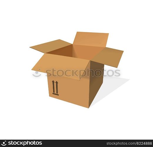 Packing product icon design style. Boxes icon logo, box delivery, package service, transportation parcel, deliver container, receive pack, send and logistic isolated vector illustration