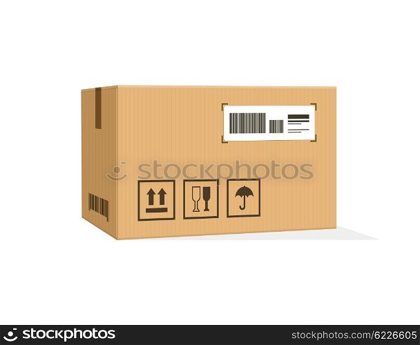Packing product icon design style. Packing boxes, box delivery, package service, transportation parcel, deliver container, receive pack, send and logistic isolated vector illustration