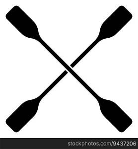 paddle icon vector template illustration logo design