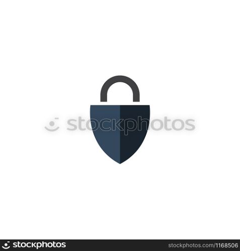 Padlock graphic design template vector isolated illustration. Padlock graphic design template vector isolated