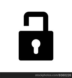 Padlock icon. Black lock icon. Private access icon. Vector illustration. stock image. EPS 10.. Padlock icon. Black lock icon. Private access icon. Vector illustration. stock image.