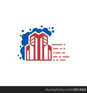 paint and house logo template