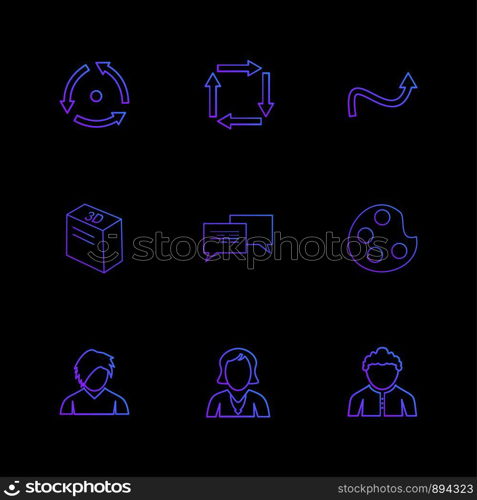 paint , avatar , message , arrows , directions , avatar , download , upload , apps , user interface , scale , reset message , up , down , left , right , icon, vector, design, flat, collection, style, creative, icons