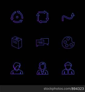 paint , avatar , message , arrows , directions , avatar , download , upload , apps , user interface , scale , reset message , up , down , left , right , icon, vector, design, flat, collection, style, creative, icons