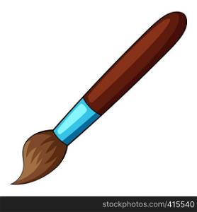Paint brush icon. Cartoon illustration of paint brush vector icon for web. Paint brush icon, cartoon style
