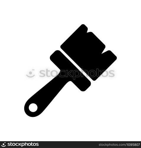 paint brush icon vector design template