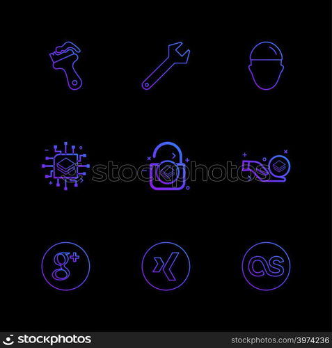 paint , brush , wrench , labour , crypto currency , stratis , money, coins , crypto , currency, dollar, graph , business, bank , icon, vector, design, flat, collection, style, creative, icons