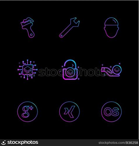 paint , brush , wrench , labour , crypto currency , stratis , money, coins , crypto , currency, dollar, graph , business, bank , icon, vector, design, flat, collection, style, creative, icons