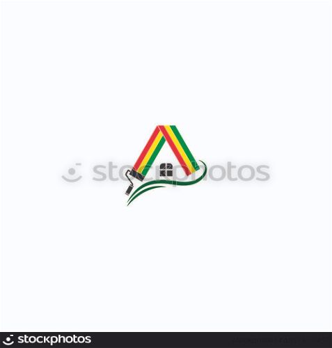 paint House logo business vector template