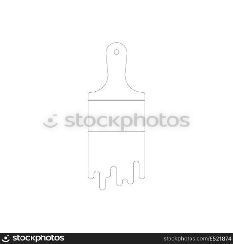 paint logo icon vector template