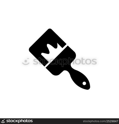 paintbrush icon logo vector design template