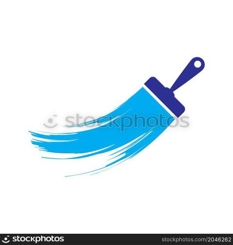 Paintbrush logo images illustration design