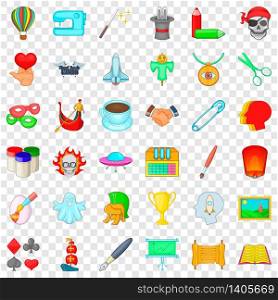 Painting bottle icons set. Cartoon style of 36 painting bottle vector icons for web for any design. Painting bottle icons set, cartoon style