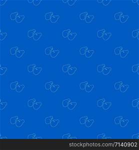 Pair of boxing gloves pattern vector seamless blue repeat for any use. Pair of boxing gloves pattern vector seamless blue