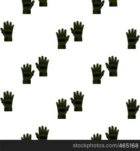 Pair of paintball gloves pattern seamless flat style for web vector illustration. Pair of paintball gloves pattern flat