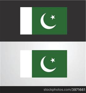 Pakistan Flag banner design