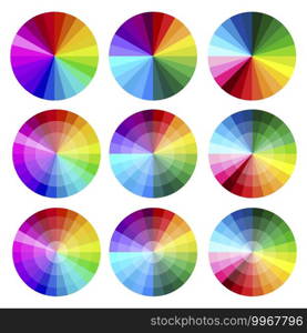 Palette circle. Chart concept. Vector design. Stock image. EPS 10.. Palette circle. Chart concept. Vector design. Stock image. 