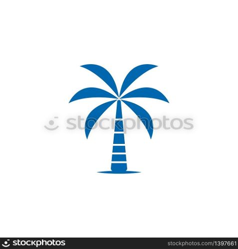 Palm icon vector template design