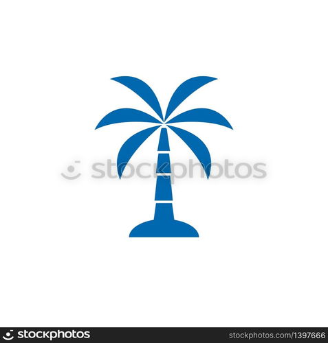 Palm icon vector template design