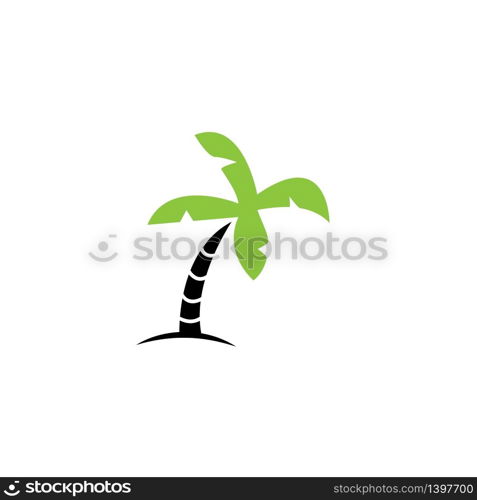 Palm icon vector template design