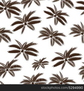 Palm Leaf Seamless Pattern Background Vector Illustration EPS10. Palm Leaf Seamless Pattern Background Vector Illustration