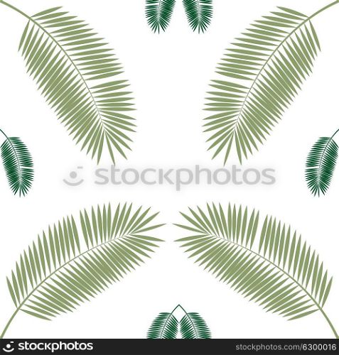 Palm Leaf Seamless Pattern Background. Vector Illustration. EPS10. Palm Leaf Seamless Pattern Background. Vector Illustration.