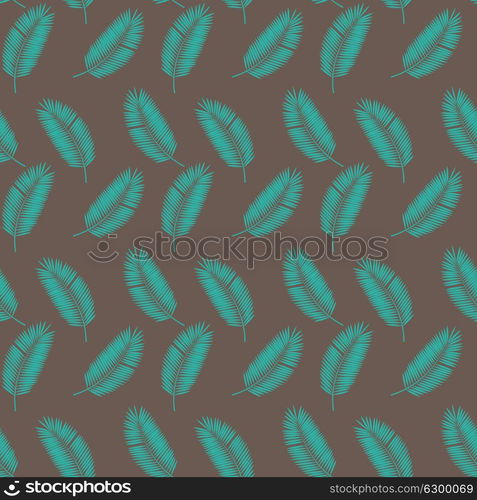 Palm Leaf Seamless Pattern Background. Vector Illustration. EPS10. Palm Leaf Seamless Pattern Background. Vector Illustration.