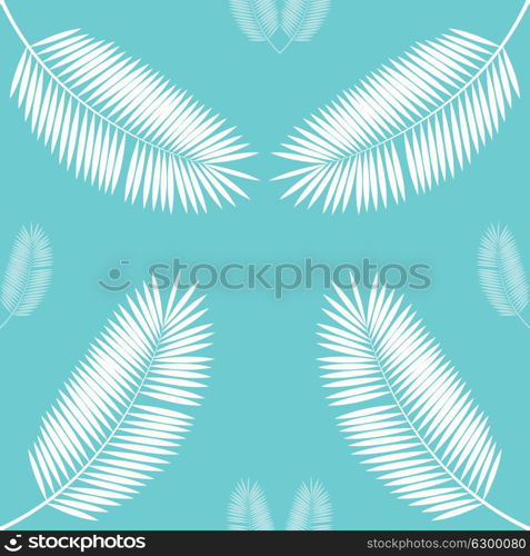 Palm Leaf Seamless Pattern Background. Vector Illustration. EPS10. Palm Leaf Seamless Pattern Background. Vector Illustration.