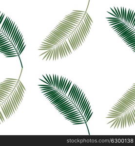 Palm Leaf Seamless Pattern Background. Vector Illustration. EPS10. Palm Leaf Seamless Pattern Background. Vector Illustration.