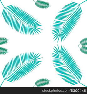 Palm Leaf Seamless Pattern Background. Vector Illustration. EPS10. Palm Leaf Seamless Pattern Background. Vector Illustration.