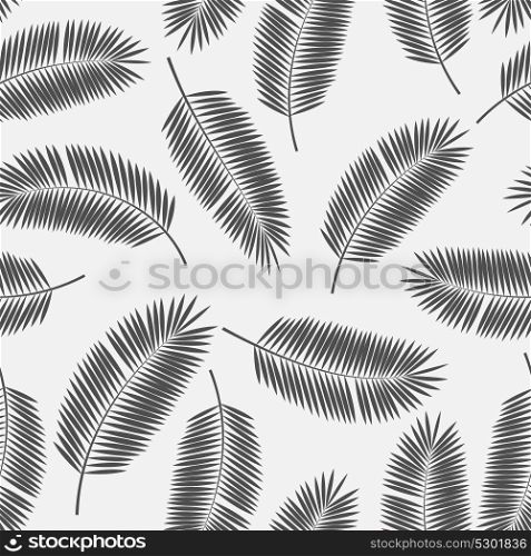 Palm Leaf Vector Seamless Pattern Background Illustration EPS10. Palm Leaf Vector Seamless Pattern Background Illustration