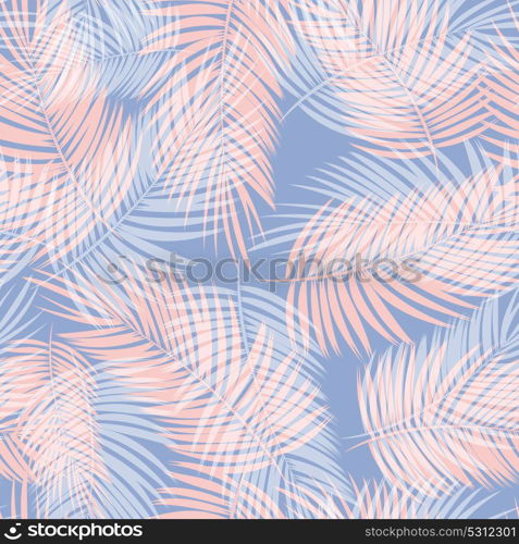 Palm Leaf Vector Seamless Pattern Background Illustration EPS10. Palm Leaf Vector Seamless Pattern Background Illustration