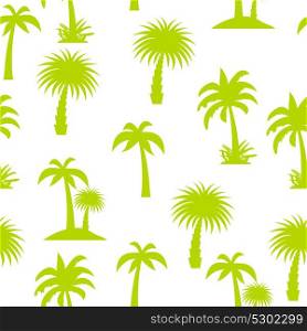Palm Tree Seamless Pattern Vector Illustration EPS10. Palm Tree Seamless Pattern Vector Illustration