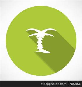 palms icon. Flat modern style vector illustration
