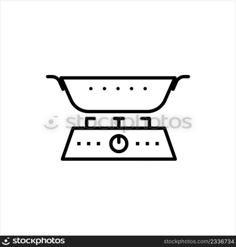 Pan Icon, Frying Pan, Cooking Pan, Frypan, Skillet Vector Art Illustration