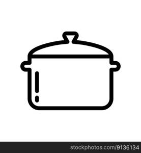 Pan icon vector on trendy design