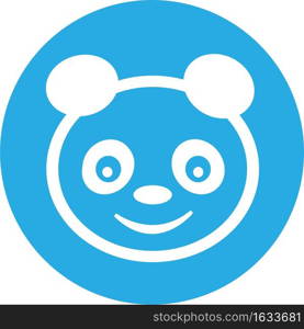 Panda icon Cartoon character cute design