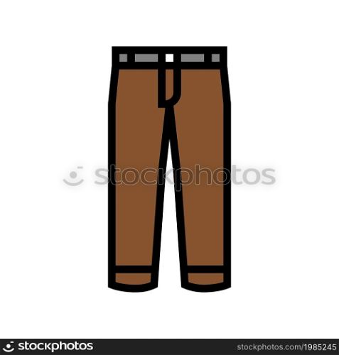 pants boy garment color icon vector. pants boy garment sign. isolated symbol illustration. pants boy garment color icon vector illustration