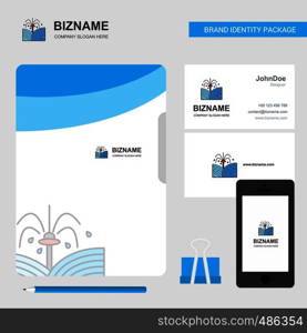 Pants shower Business Logo, File Cover Visiting Card and Mobile App Design. Vector Illustration