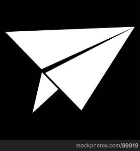 Paper airplane icon .