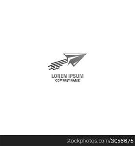 Paper Airplane Travel Logo Design Inspiration