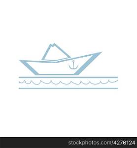 Paper Boat Symbol